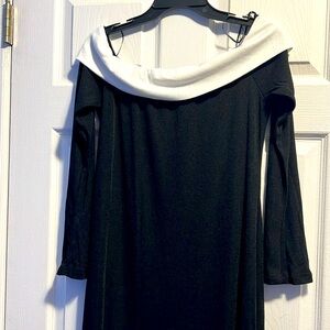Anya Maxi Dress Black. Size 12. Long sleeves. NWT.
